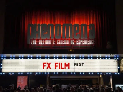 The first day of the FX Film Festival.