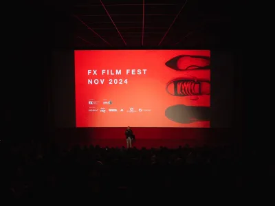 The first day of the FX Film Festival