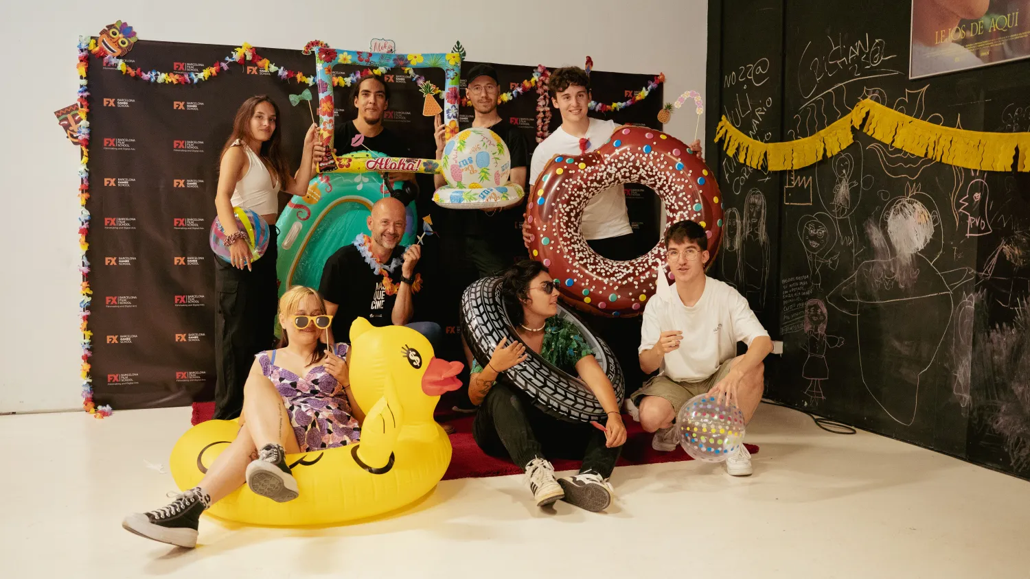 🌺 Fiesta de Fin de Curso | Hawaian Night en FX