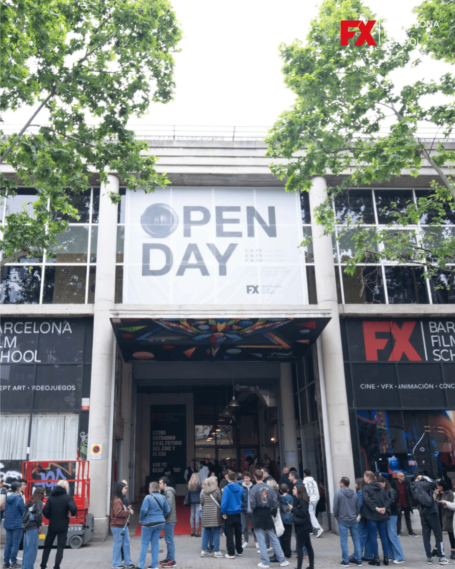 The open doors of FX Barcelona Film School: An unforgettable event