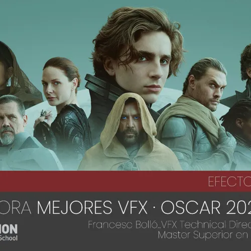 Alumnos de Óscar: Francesc Bolló galardonado a Mejores Efectos Visuales por Dune